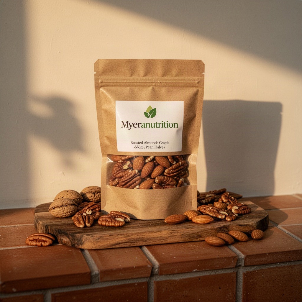 Selección Tostada de Almendra y Nuez Pecana Myeranutrition