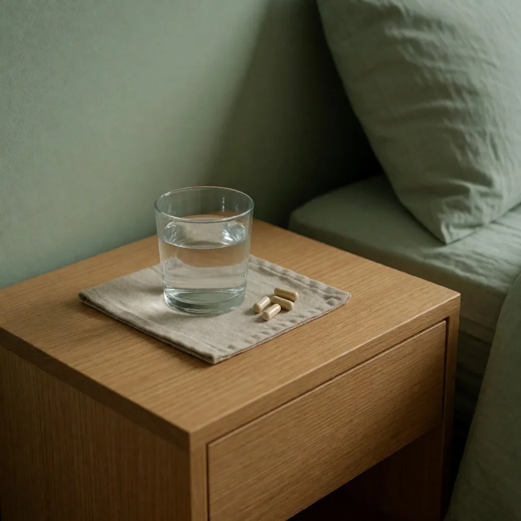 Ambiance de chambre apaisante pour le sommeil